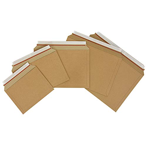 25 x C5+ (A5+) 194 x 292mm Corrugated Capacity Book Mailers by Greener Route – Rigid Cardboard Envelopes, Heavy Duty 400gsm, Peel & Seal, Rip & Strip Open – Royal Mail Large Letter - Image 4